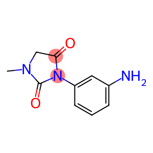 3-(3-aminophenyl)-1-methyl-2,4-imidazolidinedione(SALTDATA
