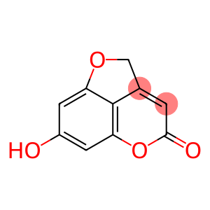 Furo[4,3,2-de][1]benzopyran-4(2H)-one, 7-hydroxy-