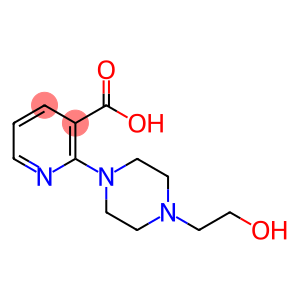 2-[4-(2-hydroxyethyl)piperazin-1-yl]pyridine-3-carboxylic acid
