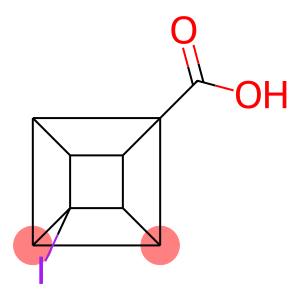 4-iodocubanecarboxylic acid