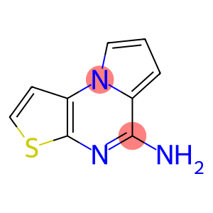 Pyrrolo[1,2-a]thieno[2,3-e]pyrazin-5-amine (9CI)