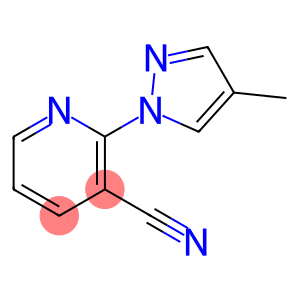 2-(4-甲基-1H-吡唑-1-基)烟腈