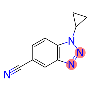 1-环丙基-1,2,3-苯并三唑-5-腈