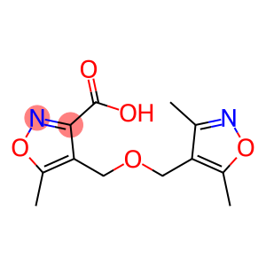 4-{[(3,5-dimethylisoxazol-4-yl)methoxy]methyl}-5-methylisoxazole-3-carboxylic acid