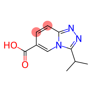 1,2,4-Triazolo[4,3-a]pyridine-6-carboxylic acid, 3-(1-methylethyl)-