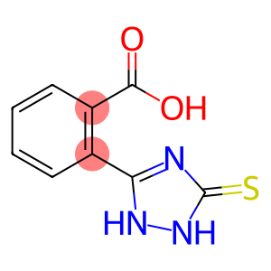 2-(5-thioxo-4,5-dihydro-1H-1,2,4-triazol-3-yl)benzoic acid(SALTDATA