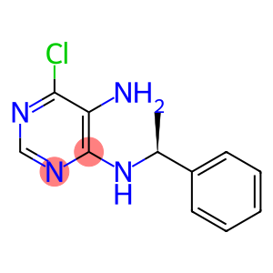 4,5-Pyrimidinediamine, 6-chloro-N4-(1-phenylethyl)-, (S)- (9CI)