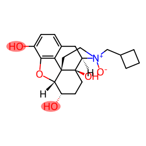 Morphinan-3,6,14-triol, 17-(cyclobutylmethyl)-4,5-epoxy-, 17-oxide, (5α,6α)- (9CI)