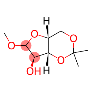 Xylofuranoside, methyl 3,5-O-isopropylidene-, D- (6CI)