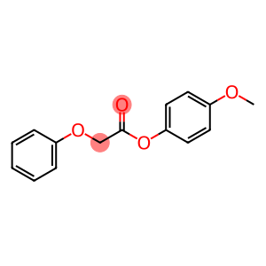 Acetic acid, 2-phenoxy-, 4-methoxyphenyl ester