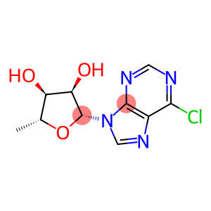 6-CHLORO-9-(5-DEOXY-D-RIBOFURANOSYL)PURINE