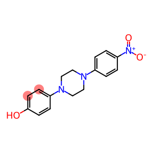 4-(4-(4-nitrophenyl)piperazin-1-yl)phenol