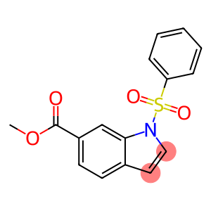 methyl 1-(phenylsulfonyl)-1H-indole-6-carboxylate