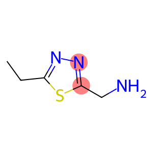 1-(5-ethyl-1,3,4-thiadiazol-2-yl)methanamine(SALTDATA: 1.7HCl 0.4H2O)