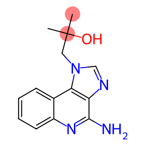 4-amino-alpha,alpha-dimethyl-1H-imidazo(4,5-c)quinolin-1-ethanol