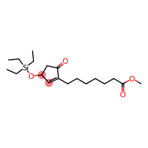 5-氧代-3-[(三乙基硅烷基)氧基)-1-环戊烯-1-庚酸甲酯