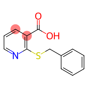 2-[(Phenylmethyl)thio]-3-pyridinecarboxylic acid