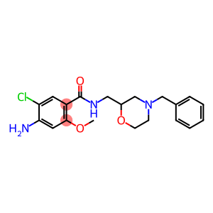 4-amino-N-((4-benzyl-2-morpholinyl)methyl)-5-chloro-2-methoxybenzamide