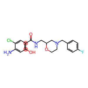 4-amino-5-chloro-N-((4-(4-fluorobenzyl)morpholin-2-yl)methyl)-2-hydroxybenzamide