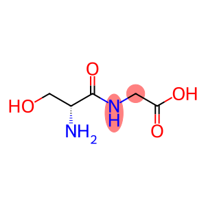 2-[[(2R)-2-amino-3-hydroxypropanoyl]amino]acetic acid
