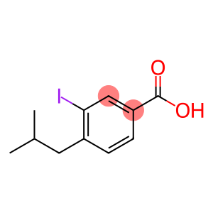 3-Iodo-4-isobutylbenzoic acid