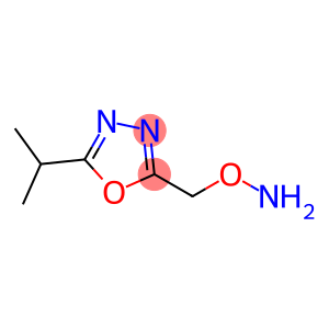 1,3,4-Oxadiazole, 2-[(aminooxy)methyl]-5-(1-methylethyl)-