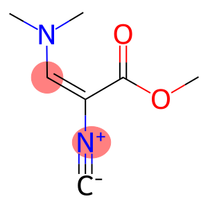 Methyl  3-(N,N-dimethylamino)-2-isocyanoacrylate