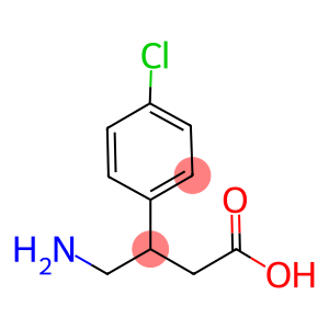 beta-(4-chlorophenyl)-gamma-aminobutyric acid