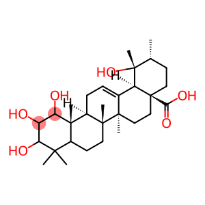 1β,2α,3β,19α-Tetrahydroxy-12-ursen-28-oic acid