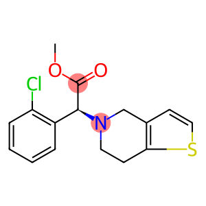 D-(+)-甲基-A-( 4,5,6,7-四氢噻吩[3,2,C]吡啶(2-氯苯基)醋酸酯