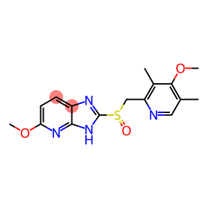5-Methoxy-2-{[(4-methoxy-3,5-dimethylpyridin-2-yl)methyl]sulfinyl}-3H-imidazo[4,5-b]pyridine