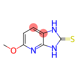 2-Mercapto-5-methoxyimidazole-[4,5-b]pyridine