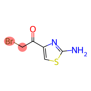 1-(2-amino-4-thiazolyl)-2-bromoethanone
