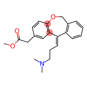 Dibenz[b,e]oxepin-2-acetic acid, 11-[3-(dimethylamino)propylidene]-6,11-dihydro-, methyl ester, (11Z)-