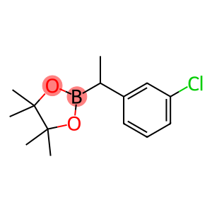 2-(1-(3-Chlorophenyl)ethyl)-4,4,5,5-tetramethyl-1,3,2-dioxaborolane