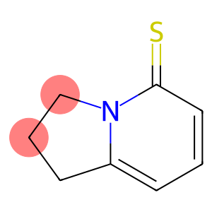 5(1H)-Indolizinethione,  2,3-dihydro-