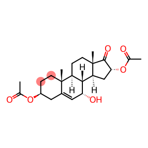 Androst-5-en-17-one, 3,16-bis(acetyloxy)-7-hydroxy-, (3beta,7alpha,16alpha)- (9CI)