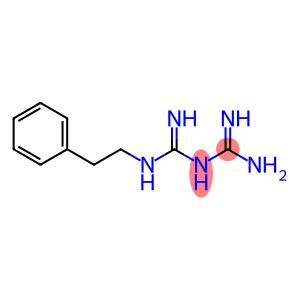 Biguanide, 1-phenethyl-