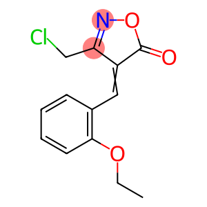 (4E)-3-(chloromethyl)-4-[(2-ethoxyphenyl)methylidene]-1,2-oxazol-5-one