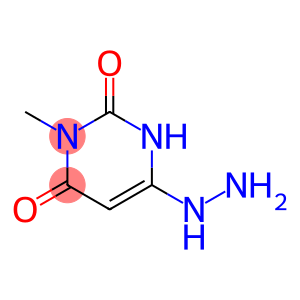 2,4(1H,3H)-Pyrimidinedione, 6-hydrazinyl-3-methyl-