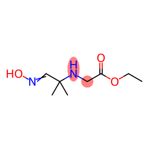 glycine, N-[(2E)-2-(hydroxyimino)-1,1-dimethylethyl]-, ethyl ester