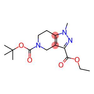 5-tert-butyl 3-ethyl 1-methyl-6,7-dihydro-1H-pyrazolo[4,3-c]pyridine-3,5(4H)-dicarboxylate(WXC06305)