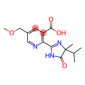 5-(methoxymethyl)-2-[4-methyl-5-oxo-4-(propan-2-yl)-4,5-dihydro-1H-imidazol-2-yl]pyridine-3-carboxylic acid
