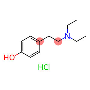 4-[2-(Diethylamino)ethyl]phenol HCl