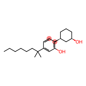 3β-[4-(1,1-Dimethylheptyl)-2-hydroxyphenyl]cyclohexan-1β-ol