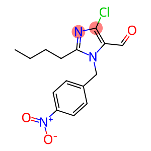 1H-Imidazole-5-carboxaldehyde,2-butyl-4-chloro-1-[(4-nitrophenyl)methyl]-