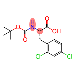 2,4-Dichloro-N-{[(2-methyl-2-propanyl)oxy]carbonyl}-L-phenylalanin