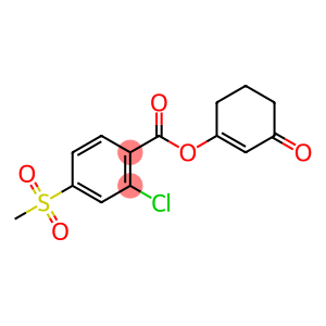 Benzoic acid, 2-chloro-4-(methylsulfonyl)-, 3-oxo-1-cyclohexen-1-yl ester
