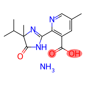 azane: 6-methyl-2-(4-methyl-5-oxo-4-propan-2-yl-1H-imidazol-2-yl)pyrid ine-3-carboxylic acid