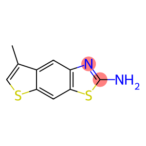 Thieno[3,2-f]benzothiazol-2-amine, 7-methyl-